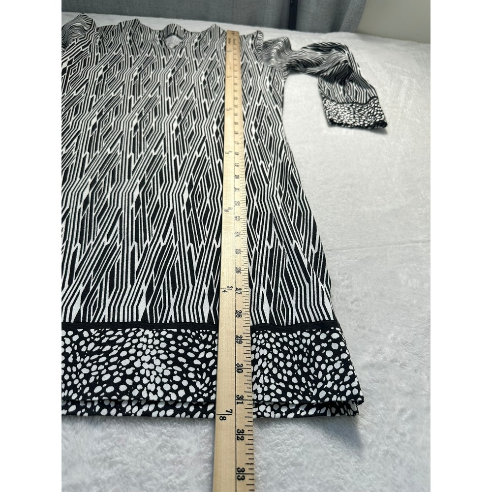 Coolibar Tunic Tops Women S Red Black White Excellent Bundle 2 UPF 50+ Geometric - Picture 4 of 11